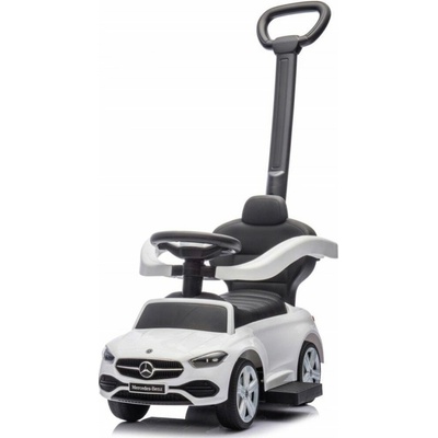 Milly Mally Mercedes C-Class s vodicí tyčí - bílé