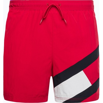 Tommy Hilfiger Мъжки къси панталони за плуване Tommy Hilfiger Sf Medium Drawstring red