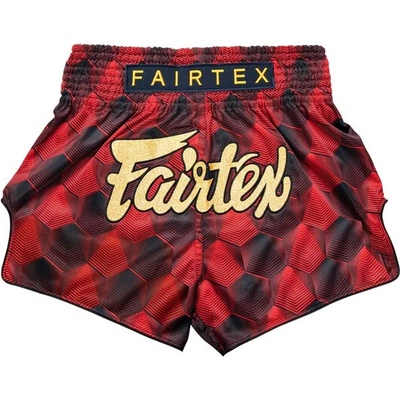 Thajské šortky Fairtex BS1919 červené