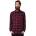 Urban classics мъжка риза URBAN CLASSICS - Проверих Фланел - TB297-blk/burgundy