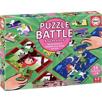 Educa Пъзел дуел Educa от 16 x 9 части - Приказки (20117)