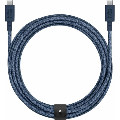 Native Union BELT-XL-C-NAV-3-NP USB-C - USB-C 3m tmavě modrý