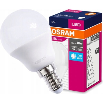 Osram CL P40 E14 5,5W studená biela