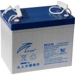 Ritar Оловна гелова батерия RITAR (DG12-80), 12V, 80Ah, F15/M6 / F11/M6, За соларни системи (RITAR-DG12-80) - itmode