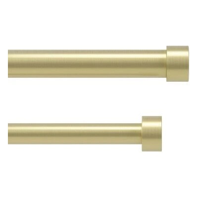 Umbra HK Limited Umbra Двоен корниз cappa - цвят месинг - размер 91-167 см (umbra-1014557-104)