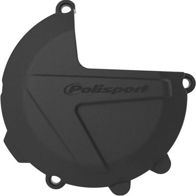 POLISPORT kryt spojkového víka KTM EXC/XCW/SX/XC 250/300 17, HUSQVARNA TE250/300 17-19, barva černá