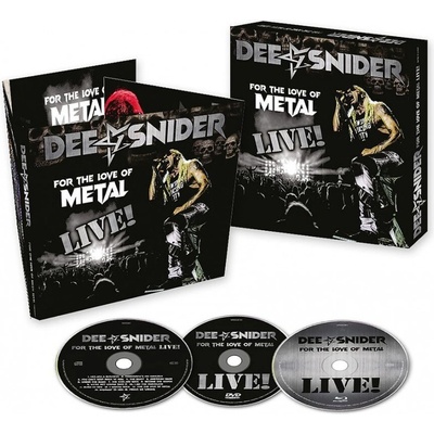 Dee Sniper - For The Love Of Metal Live CD
