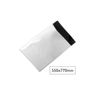 Obálka bezpečnostná kuriérska 550x700mm, biela (bal=100ks)
