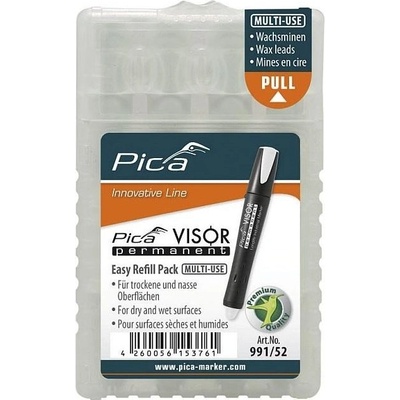 Pica tuhy náhradní pro Pica visor permanent 4 ks v balení bílé 991/52