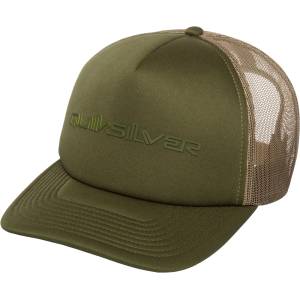 Quiksilver Мъжка шапка с козирка Quiksilver Classic Foam Omni Trucker Cap - Grape Leaf - размер One Size (904-6386-0111)