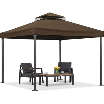 Garden Point Кафяв градински павилион Валенсия 3х3 м Garden Point (GAP950)