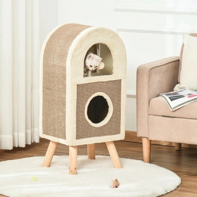 PawHut kočičí strom 40 x 34 x 91 cm