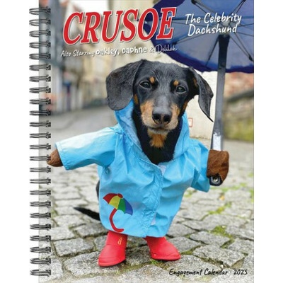 Crusoe the Celebrity Dachshund 6.5 X 8.5 Engagement 2026