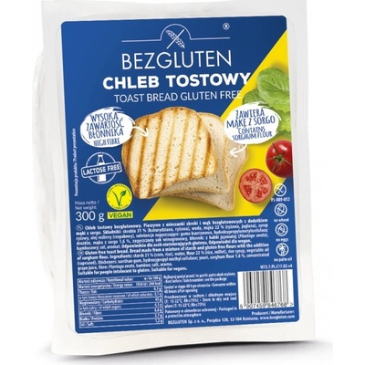 Bezgluten Chléb toustový bez lepku 300 g – Sleviste.cz
