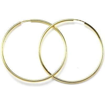 ADANITO BRN0224G zlaté náušnice kruhy 30 mm 1.01 g