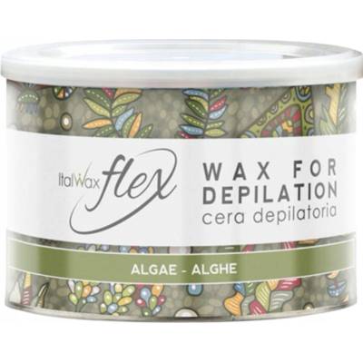 Italwax Flex Algae vosk v plechovce na depilaci 400 ml