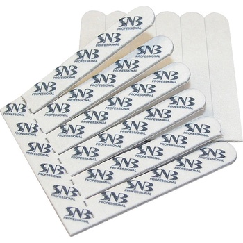 SNB Индивидуални пили за естествени нокти snb 100-180, 7 броя (fim140)