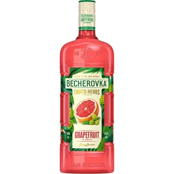 Becherovka Grapefruit & Hops 20% 1 l (holá láhev)