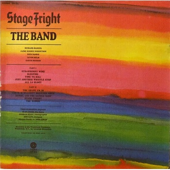 Image 1 of The Band - Stage Fright (Remixed) (LP) (0602507352400)