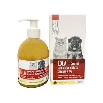 PHC Šampón LOLA antiparazit. pre psy a mačky 250 ml