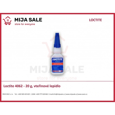 LOCTITE 4062 vteřinové lepidlo 20 g