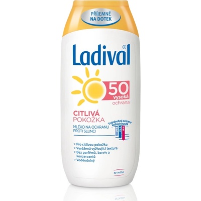 Ladival opalovací mléko pro citlivou pokožku SPF50 200 ml