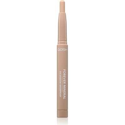 Gosh Forever Mineral Matte dlhotrvajúce očné tiene v ceruzke 013 Matt Brown 1,4 g