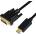 LogiLink Кабел Logilink DisplayPort, DP/M DVI/M, 1080p, черен, 2 м