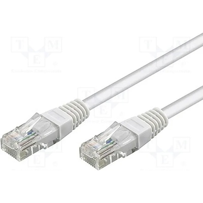Goobay 68509 50 м сив CAT5. E UTP пач кабел