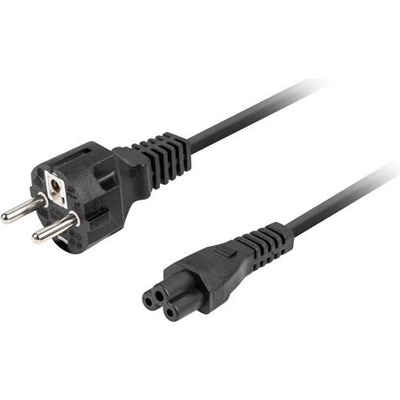 Lanberg Кабел Lanberg CEE 7/7 (MICKEY) -> IEC 320 C5 power cord 1.8m VDE Straight, black (CA-C5CA-15CC-0018-BK)