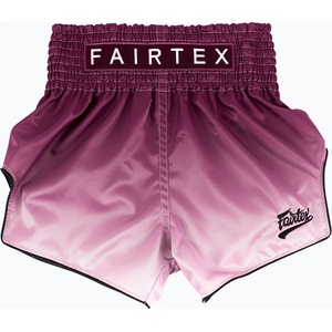 Fairtex Тренировъчни шорти Fairtex Muay Thai BS1904 'Fade' бордо