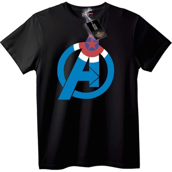 NOONEBRAND Тениска лого на Avengers - 5XL, White
