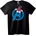 NOONEBRAND Тениска лого на Avengers - 5XL, White