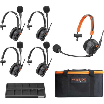 Saramonic WiTalk9 X 5-Person Single-Ear Wireless Full-Duplex Intercom System