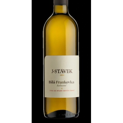 Víno J. Stávek Bílá Frankovka, kabinetní Suché bílé 2025 12 % 0,75 l (láhev)