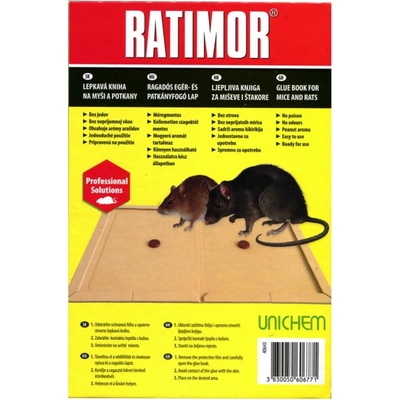 Doska RATIMOR® na myši a potkany, lepová
