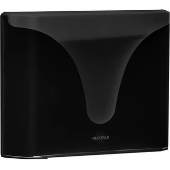 RULOPAK Диспенсър за сгънати кърпи Rulopak Eazy, черен, abs, за 200 (5050100126)