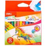 Deli Пастели восъчни Deli ColoRun 12 цвята ф11