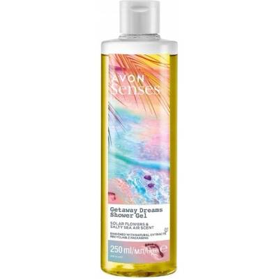 AVON Getaway Dreams sprchový gél s vôňou mora a kvetov 250 ml