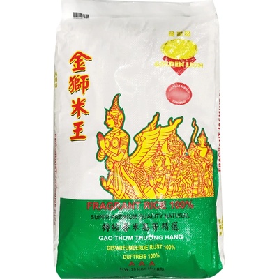 Golden Lion Gloden Lion Jasmínová rýže AAA Extra Quality 20 kg