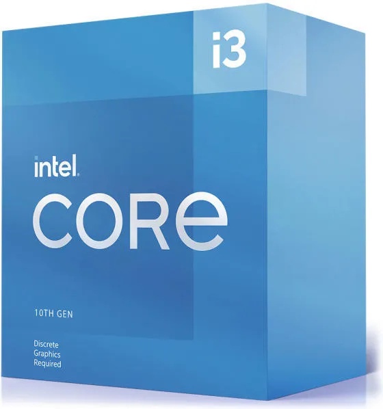 Intel Core i3-10105F 4-Core 3.7GHz LGA1200 Box (BX8070110105F)