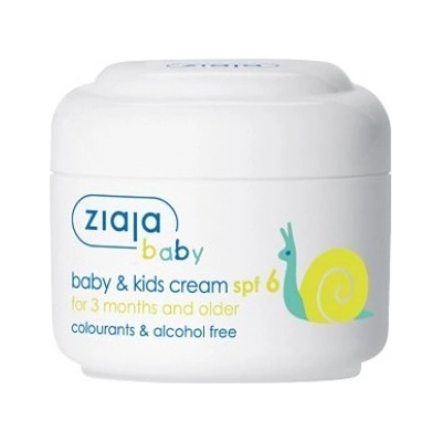 Ziaja Baby & Kids SPF 6 ochranný krém s filtrem 50 ml