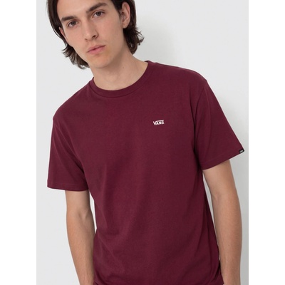 Vans left chest II loose SS Burgundy
