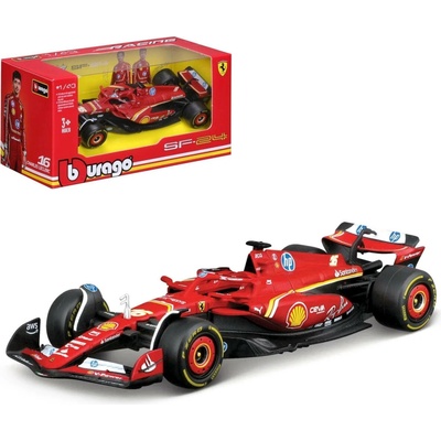 BBurago Model Scuderia Ferrari SF 24 16 Charles Leclerc 2024 1:43