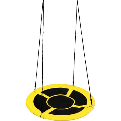Aga Závěsný houpací kruh 90 cm Žlutý