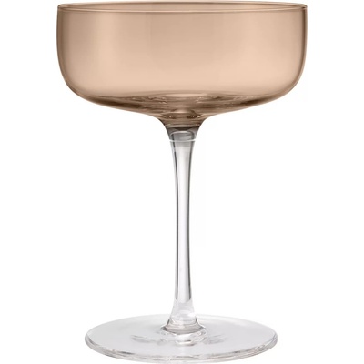 Blomus Чаша за шампанско FUUMI, 280 мл, комплект от 4 бр. , кафе, стъкло, Blomus (BM64538)