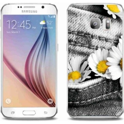 Pouzdro mmCase Gelové Samsung Galaxy S6 Edge - kopretiny – Zbozi.Blesk.cz