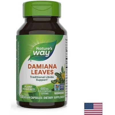 Nature's Way Дамиана (лист) 400 mg 100 капсули | Nature’s Way (12200)