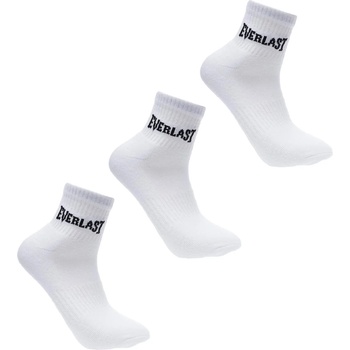 Image 1 of Everlast Дамски чорапи Everlast Quarter Sock 3 Pack Ladies - White