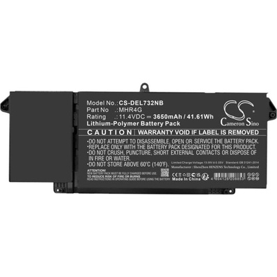 Батерия за Dell Latitude 13, Latitude 14, Latitude 7320 и други, 3650 mAh, Li-Ion (CS-DEL732NB)